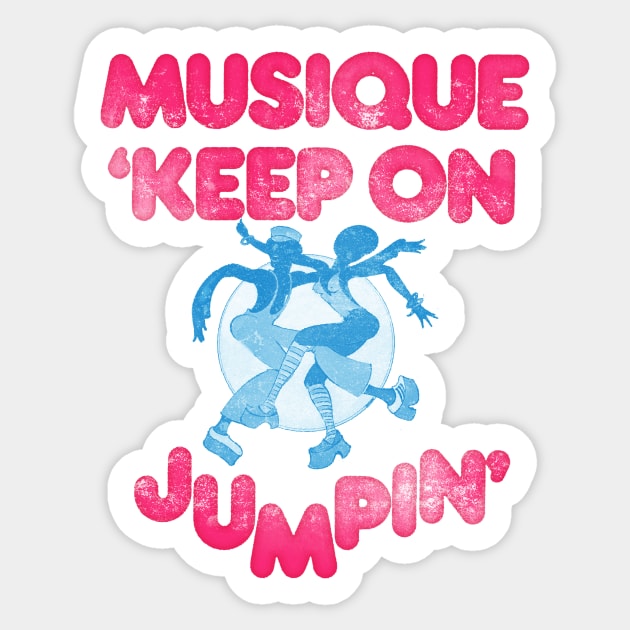 Keep on Jumpin Sticker by HAPPY TRIP PRESS